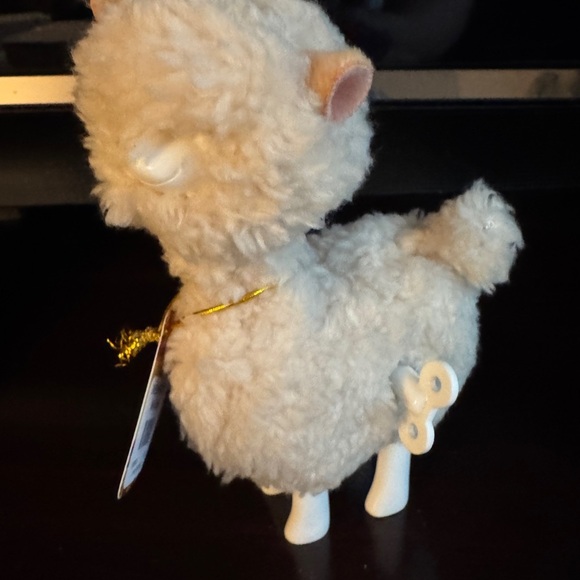 Paper Source White Plush wind up Alpaca - Picture 2 of 3